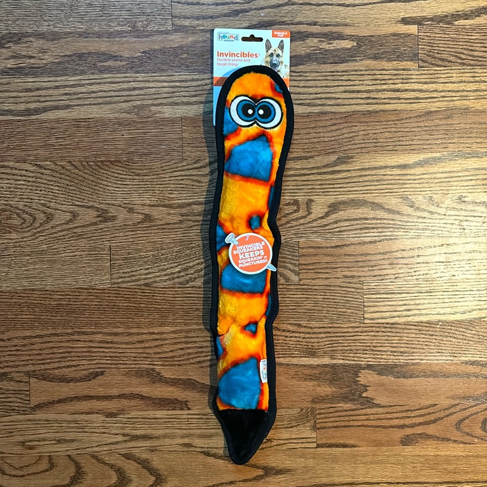 Outward Hound Invincibles snake dog toy